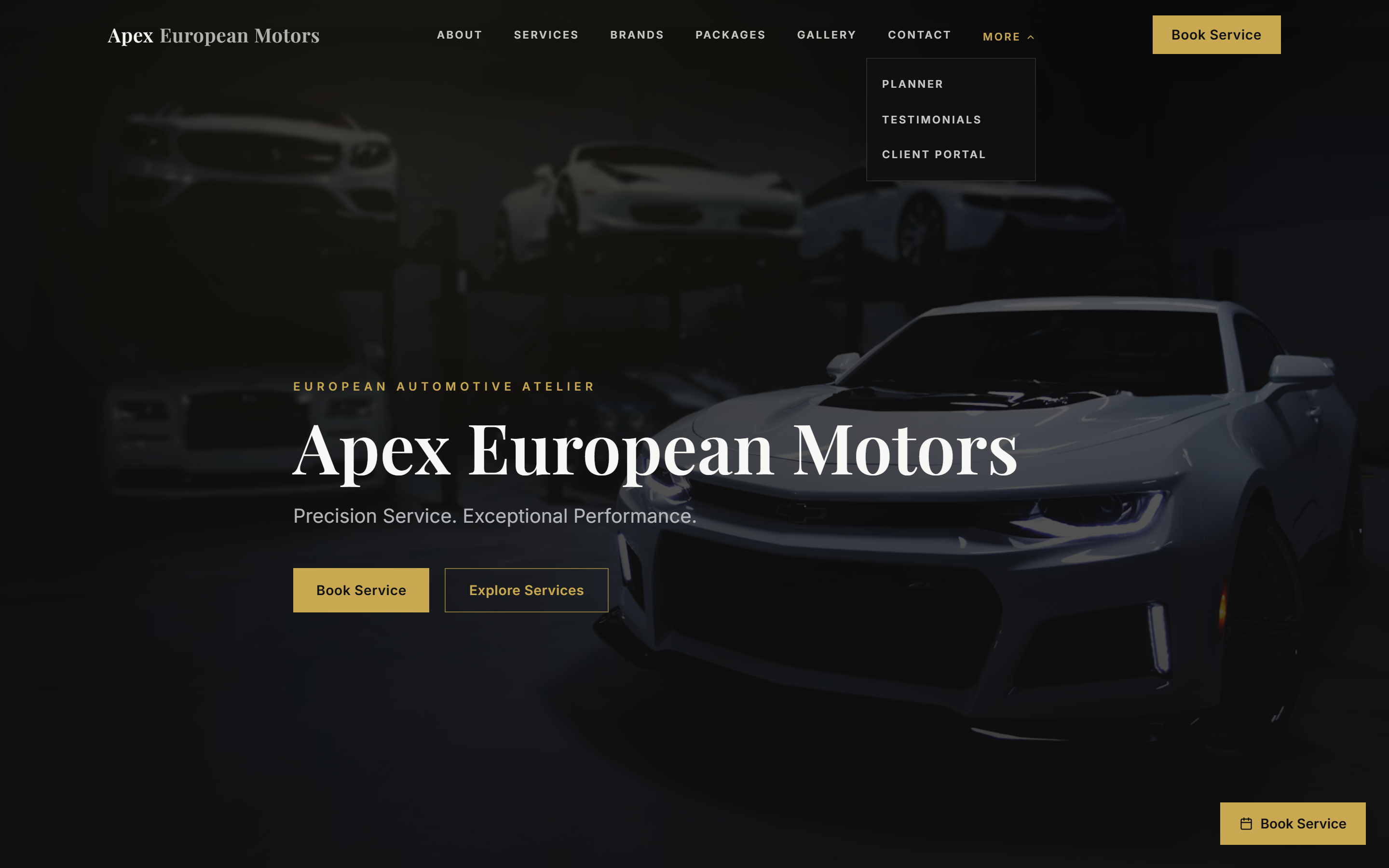 Apex European Motors project preview