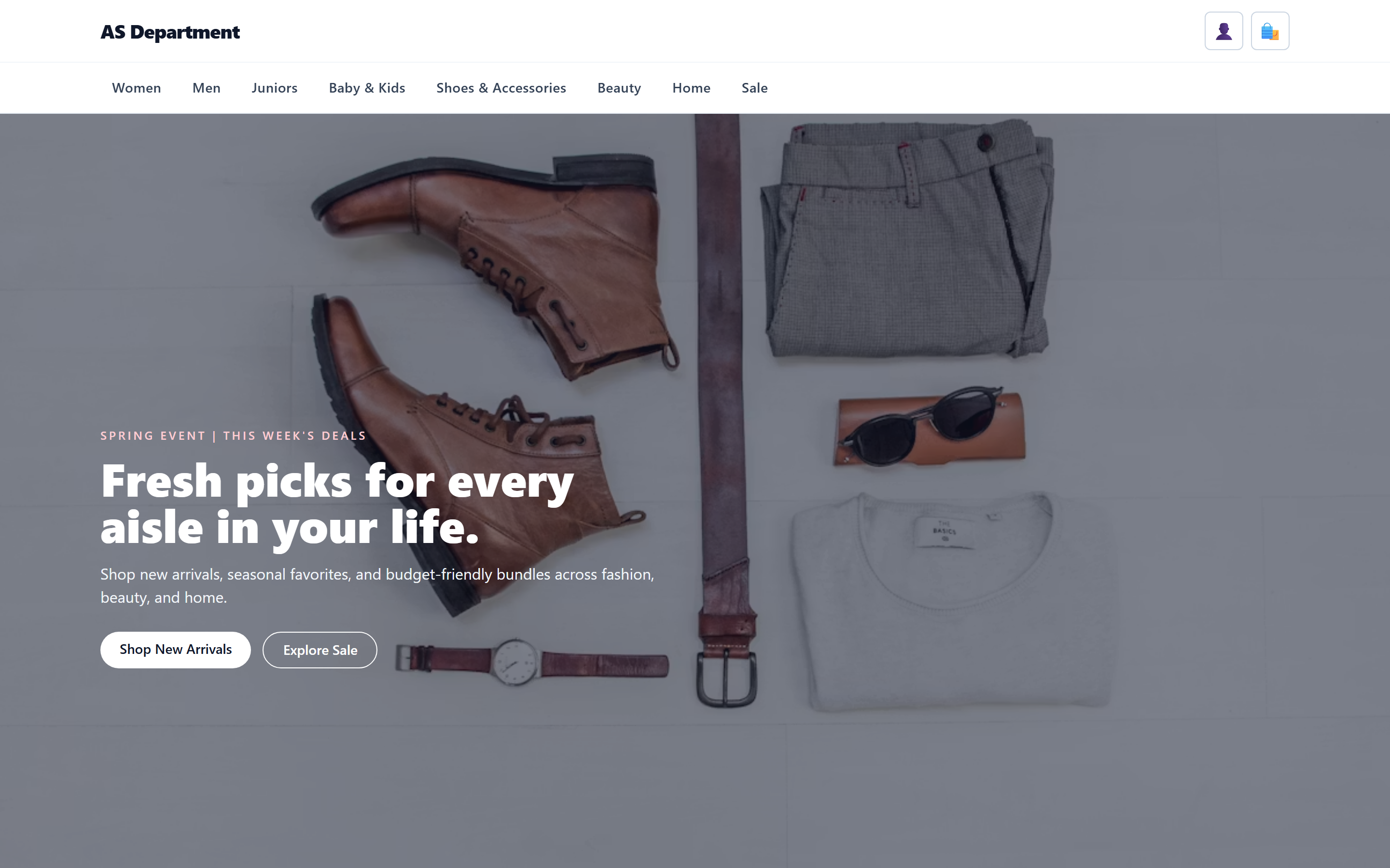 AS Department project preview